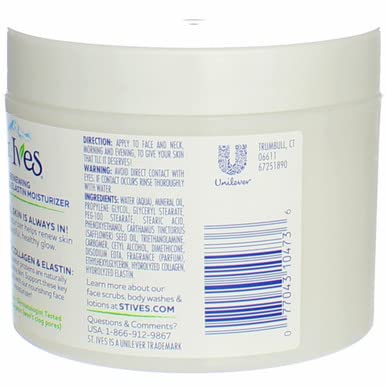St. Ives Facial Moisturizer, Collagen Elastin, 10 Ounces (Pack of 9)
