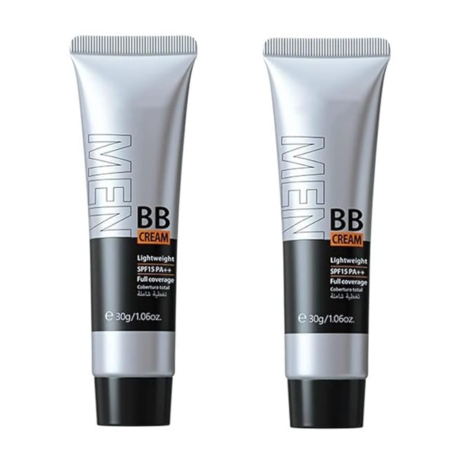 BB Cream With SPF 15-1.41oz Hydrating & Concealing Glow Foundation + CC cream, Sunscreen Tinted Lotion, Long-Lasting, Oil-Control, Pore-Hiding Beauty Balm, Tinted Moisturizer