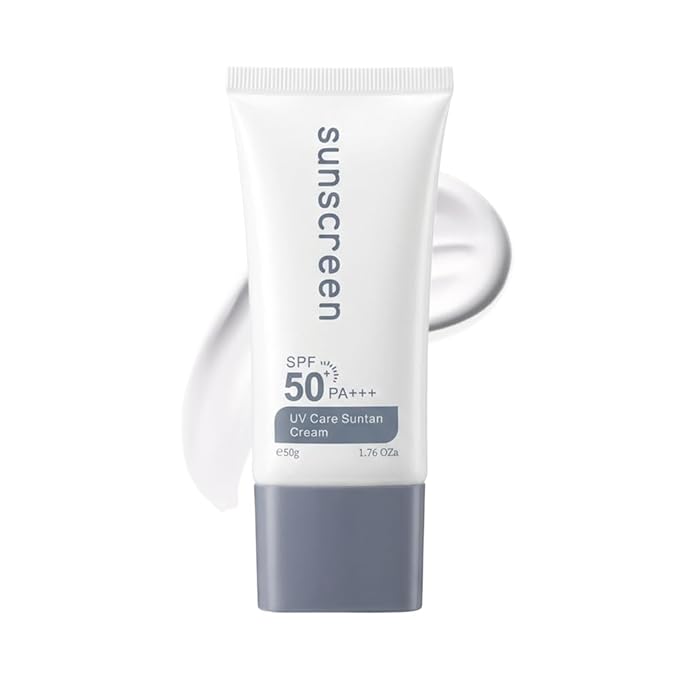 SPF 50+ PA+++ Sunscreen Lotion for Face & Body, No White Cast, For Sensitive & Oily Skin