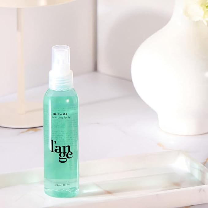 L'ANGE HAIR Sea Salt Texturizing Spray | Effortless Beachy Waves, Volume & Touchable Hold | Mineral-Infused Lightweight Texture Spray for Soft, Natural Finish | 4 oz