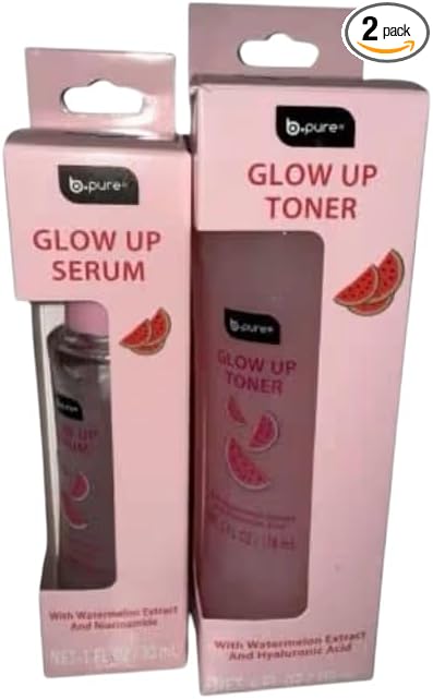 Glow Up Watermelon - Serum, Toner 2 Pack