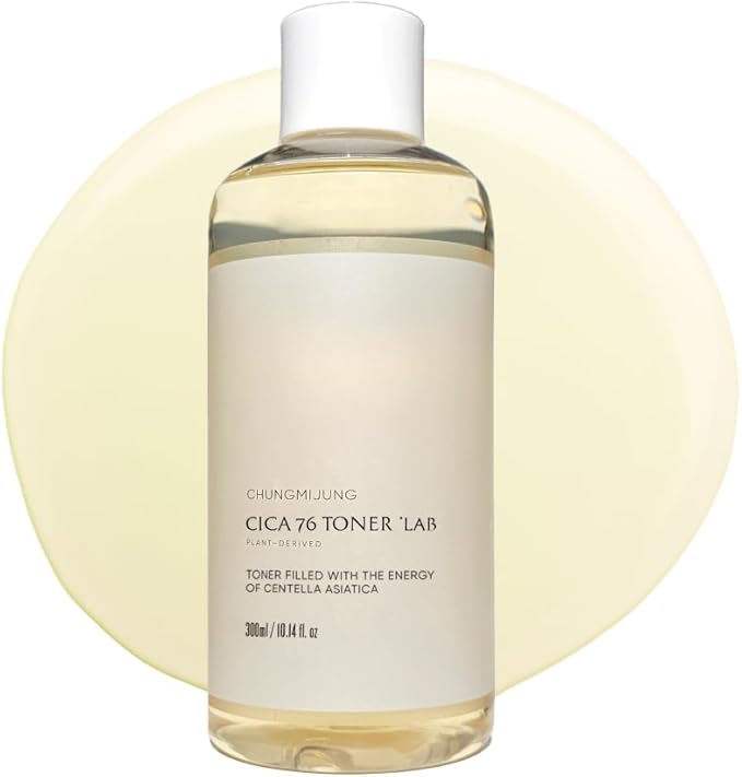 CICA Toner for Glass Skin, Centella Asiatica for Pores and Sebum, Adenosine, Korean Skin Care (140ml / 4.7 fl.oz.), Brown