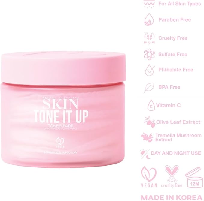 Tone It Up Toner Pads by Beauty Creations Skin
