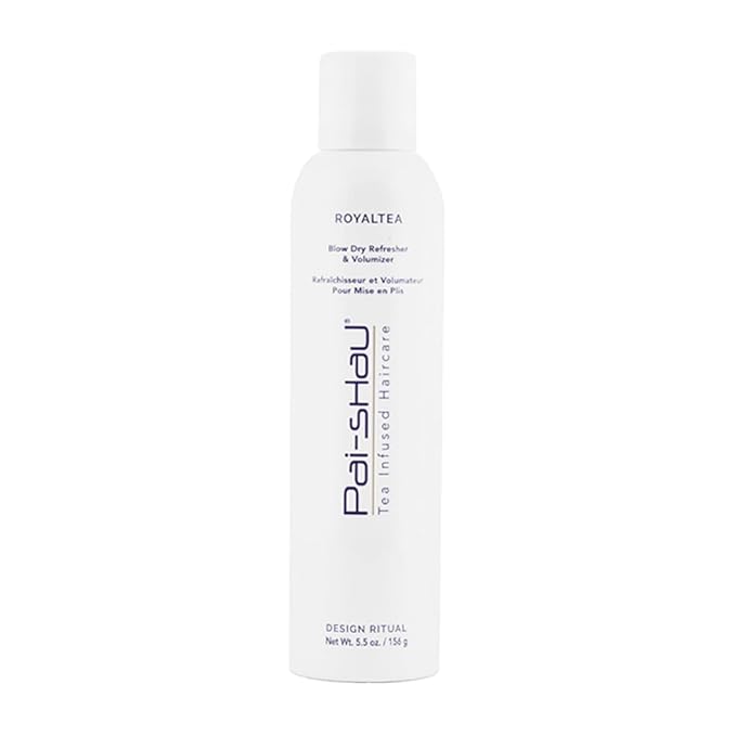 Pai-Shau - RoyalTEA Hold Hairspray, Strong Hold Fast-Drying Hair Spray, Hair Refresher & Volume Boost, Shine Enhancing, 24-Hour Hold, Lightweight for All Hair Types (5.5 fl oz)