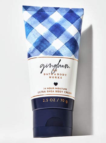Bath and Body Works - Gingham - Body Cream, Fine Fragrance Mist & Mini Perfume Spray - Travel Size 3 pc set.