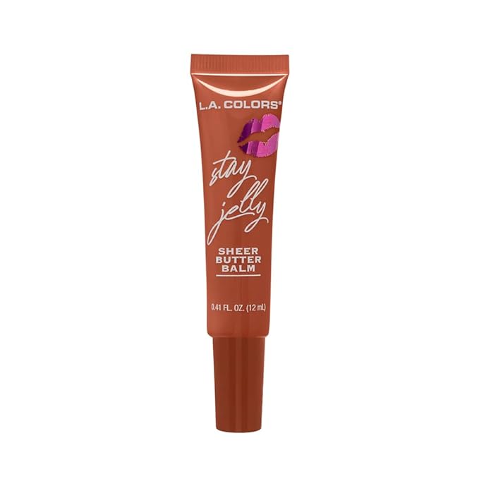 L.A. COLORS Stay Jelly Sheer Butter Balm, Adore You CLG462 (Pack of 2)