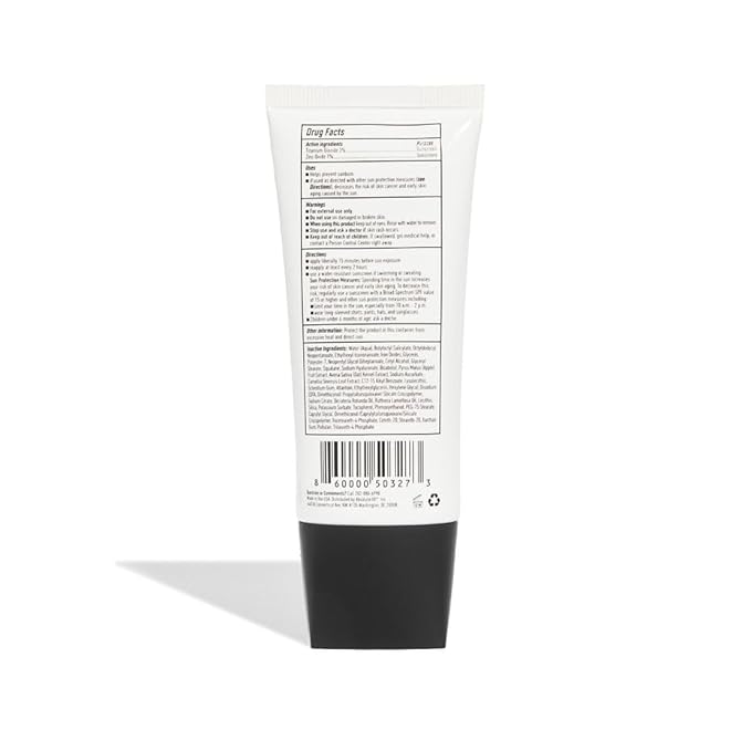 Daily Hydrating Moisturizing Cream SPF 40 Tinted Mineral Sunscreen, Broad-Spectrum & Blue Light Blocking, Fragrance-Free for Sensitive Skin, Available in Two Sheer Tints, 1.7 oz