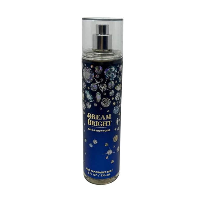 Bath & Body Works DREAM BRIGHT 3-piece Gift Set with a Blue Bow for Holidays & Gifts - Shower Gel, Mist & Body Lotion
