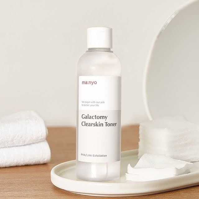 MA:NYO Galactomy Clear Skin Toner | Brightening & Hydrating Toner with Natural Fermented Filtrate | For Pore Care & Even Skin Tone | Suitable for All Skin Types | Korean Skincare 7.1fl oz (210ml)
