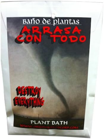 Original Botanica Destruction Arrasa Con Todo Herb Bath Spiritual Cleansing Body Wash Ritual Negative Energy Protection Herb Purification Bad Luck Removal