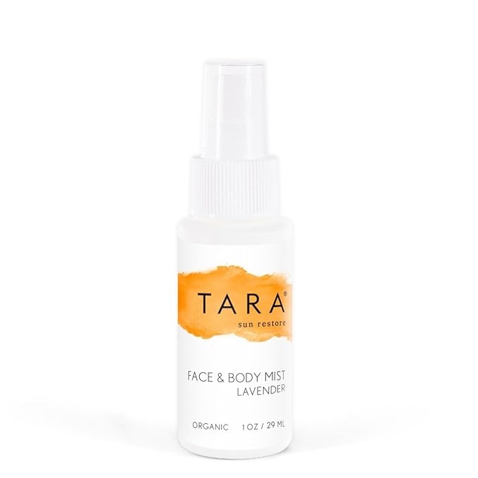 TARA Spa Therapy Sun Restore Travel Kit Bundle, Recovery Gel, Rehydrator Lotion, Lavender Face & Body Mist, Cool Mint Lip Balm