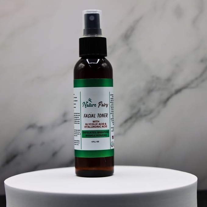Glow Revival Toner Mist – Plant-Based Hydration & Gentle Exfoliation with Glycolic & Hyaluronic Acids