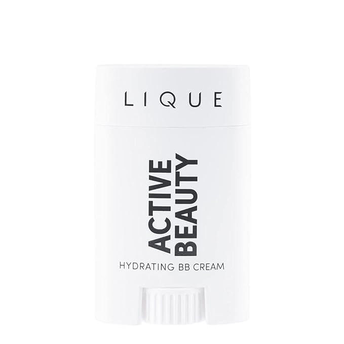 LIQUE Active Don't Sweat It Light-Coverage BB Cream Stick, Revitalize & Brighten Skin While Smoothing Fine Lines & Reducing Redness, Dewy Finish, Vegan Formula, Tan, 0.71 Oz.
