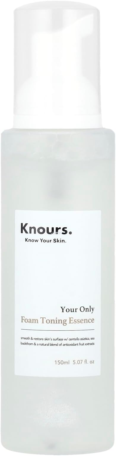 Your Only Soothing Essence Foam Toner, Soothing & Skin Rejuvenating with Centella (150ml 5.07 fl. oz.) Korean Skincare K-Beauty