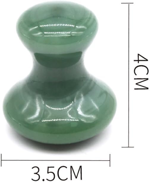 2 Pcs Gua Sha Facial Tools Scraping Massage Board Mushroom Face Jade Stones Beauty Massager Scraper for Skin Caring Spa