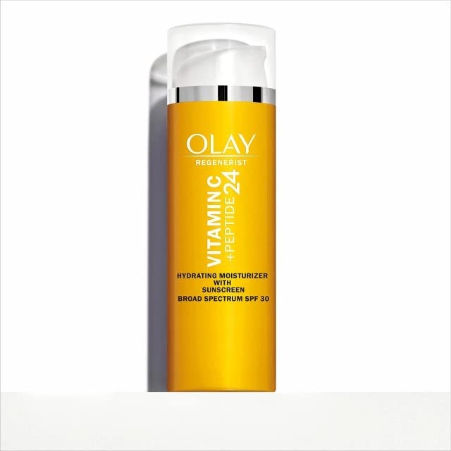 Olay Vitamin C Hydrating moisturizer with sunscreen, SPF 30, 1.7 Oz