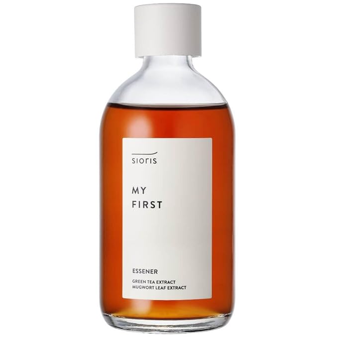 SIORIS Green Tea Hydrating Serum, Organic Korean Facial Care for Sensitive Skin, Soothing Moisture Booster with Mugwort & Fermented Soybean, Lightweight Daily Face Serum – 3.38 fl oz