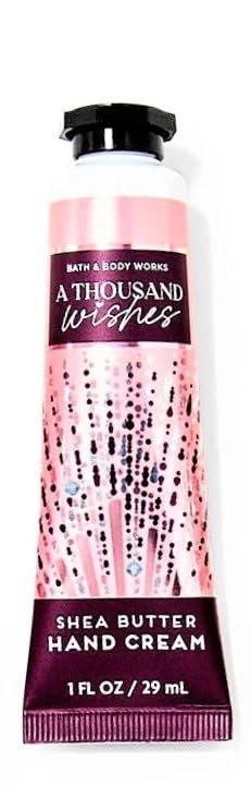 Bath & Body Works A Thousand Wishes - Gift Bag Set - Fine Fragrance Mist 8 Oz, Shower Gel 10 oz , Body Lotion 8 oz and Hand Cream with Shea Butter 1oz with DoTg Bag