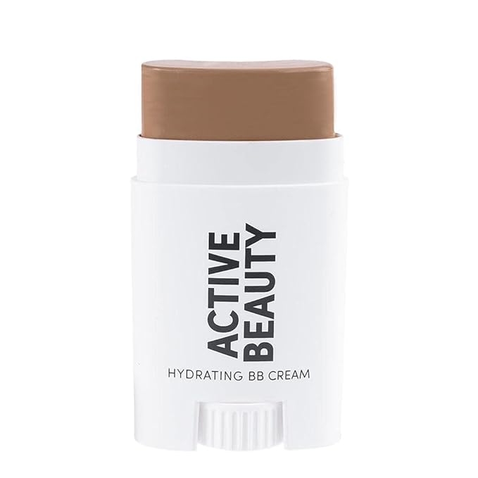 LIQUE Active Don't Sweat It Light-Coverage BB Cream Stick, Revitalize And Brighten Skin While Smoothing Fine Lines And Reducing Redness, Dewy Finish, Vegan Formula, Light/Medium, 0.71 Oz.