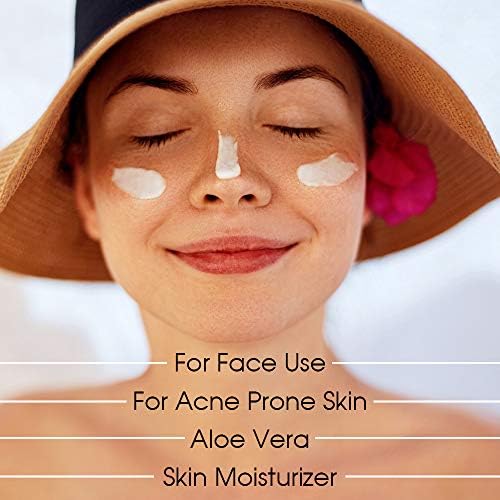 Sunscreen Pocket Travel Size SPF 50 | Moisturizing Face & Body Lotion w/Aloe Vera for Cooling Sensation | Works with Acne Prone Skin | UVA UVB Protection Sunblock | 1 oz | 12 Pack