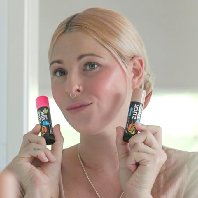 Sun Zapper Zinc Sunscreen Stick Beauty 3-Pack SPF 50+ (Light, Dark, Pink) – Tinted Mineral Sunscreen for Face, Makeup SPF Blush Stick, Water Resistant, Travel Size 12g (0.42 oz) each, Australian Made