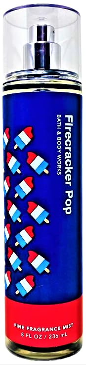 Bath & Body Works Fine Fragrance Mist Trio Gift Set , Firecracker Pop , Fruity Sherbet Scoop, Watermelon Lemonade, 8 fl oz each