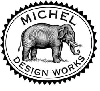 Michel Design Works Large Bath Soap Bar, Dark Cherry