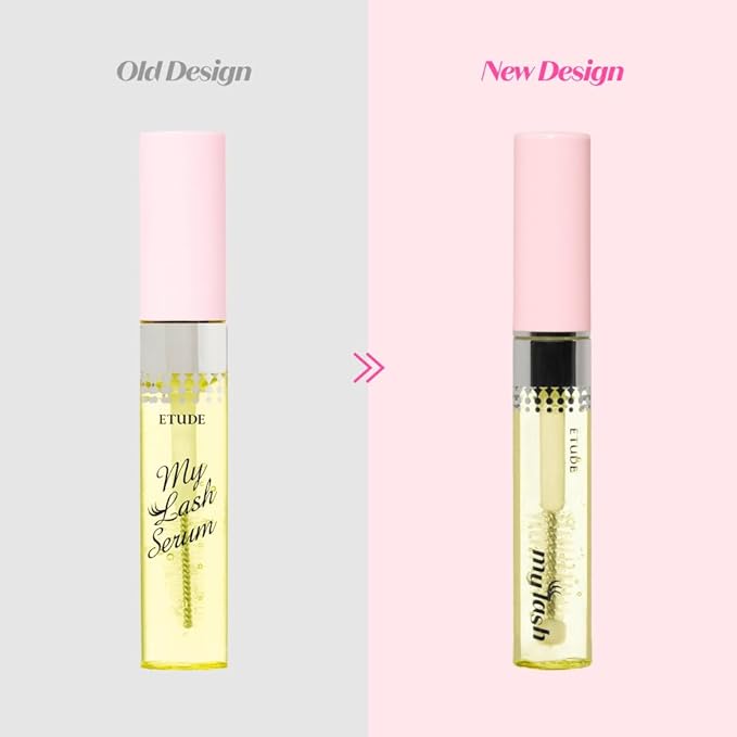ETUDE My Lash Serum, Eyelash Strengthening Formula with Biotin, Ginger extract for Lash health and growth, Mascara Essence, Mascara Serum, Vegan Certified, Korean Makeup (0.3 Fl Oz)