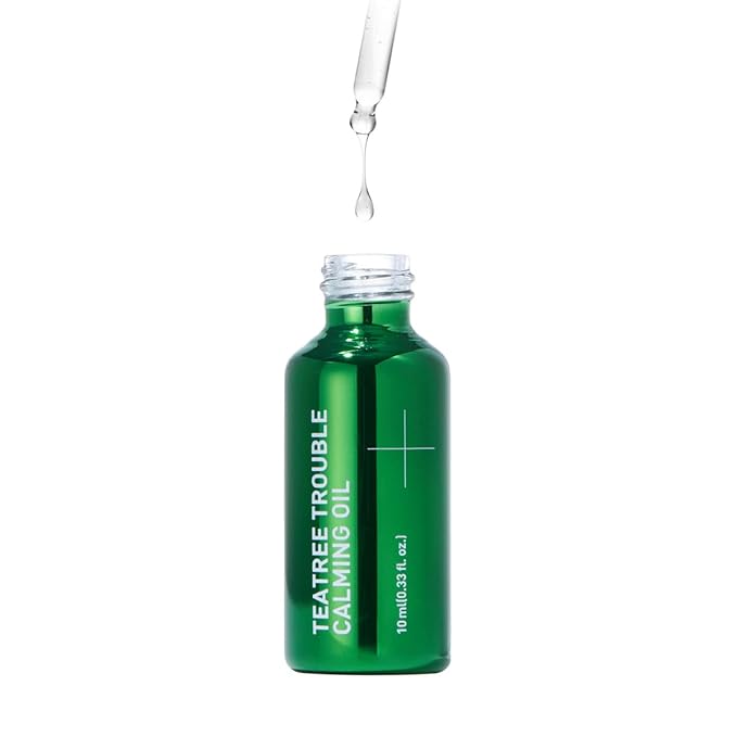 Mediheal Teatree Trouble Calming Oil (0.33 fl oz), Quick Calming and Deep Hydration with Control Excess Oil for Sensitive Skin Type
