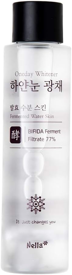 Nella Fermented Hydrating Skin Toner, Lightweight Facial Toner, Korean Skincare, 150 ml