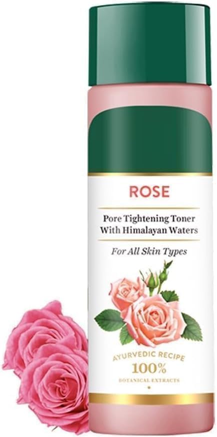 DS Rose Pore Tightening Toner with Himalayan Waters for All Skin Type 120Ml, Pack of 1, White
