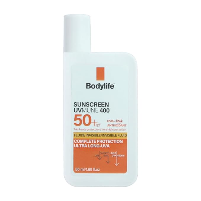 Face Sunscreen SPF 50+, Broad Spectrum SPF + Antioxidants, Titanium Dioxide & Zinc Oxide Sunscreen, For Sun Sensitive Skin, Oxybenzone Free 1.69fl.oz
