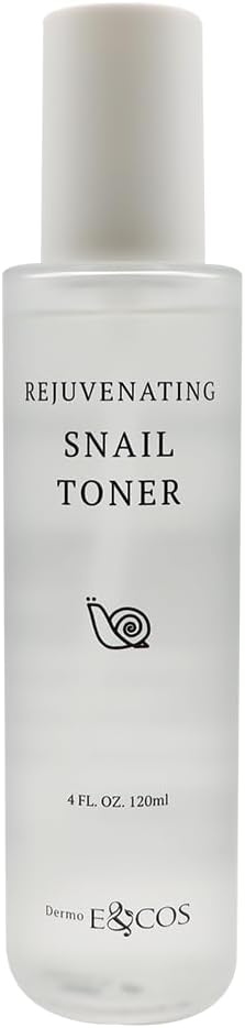 Rejuvenating Snail Toner 120ml – Hydrating & Firming Facial Toner with Snail Mucin, Sodium DNA & PDRN