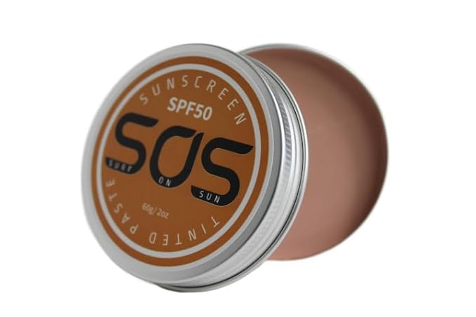 Tinted Sunscreen Paste, 60g/2oz, SPF50 (Chocolate tint)