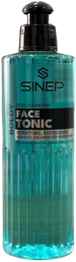 SINEP Deep Cleansing Face Tonic with Niacinamide, Menthol, Purifying and Refreshing 8.45 fl.oz