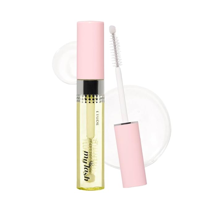 ETUDE My Lash Serum, Eyelash Strengthening Formula with Biotin, Ginger extract for Lash health and growth, Mascara Essence, Mascara Serum, Vegan Certified, Korean Makeup (0.6 Fl Oz)