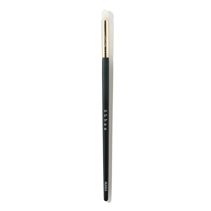 SOO ADOR okhee Pencil Brush NUN04 – Professional Korean Eye Makeup Brush, Bullet-Shaped Precision Smudge & Detail Eyeshadow Brush, Also for Watercolor Lip Blending