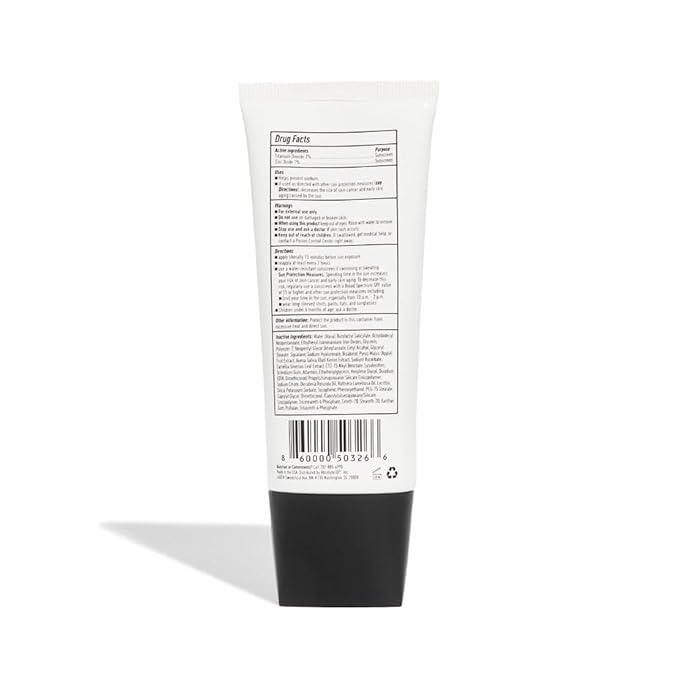 Daily Hydrating Moisturizing Cream SPF 40 Tinted Mineral Sunscreen, Broad-Spectrum & Blue Light Blocking, Fragrance-Free for Sensitive Skin, Available in Two Sheer Tints, 1.7 oz
