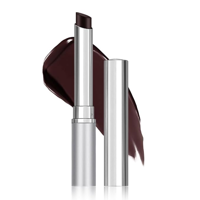 Honey Lipstick Tinted Lip Balm - Sheer Hydrating Lipstick for All Skin Tones - Moisturizing Lip Color, Nourishing Lip Balm with a Hint of Natural Black Cherry Tint Vegan & Cruelty-Free 01# Dark