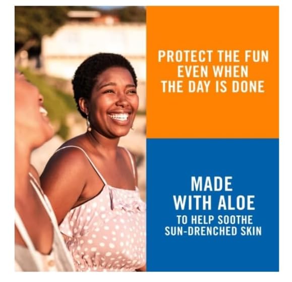 Soothing after Sun Aloe Gel for Sunburn Relief, All Skin After Sun Protection, 16 fl oz
