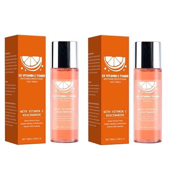 2PCS Whitening Brightening Face Toner Brightening Cream Hydration Barrier