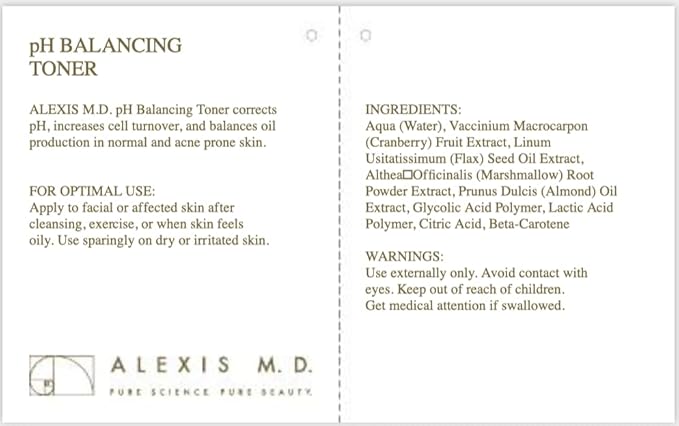 PH Balancing Toner | 100ml | 3.3oz
