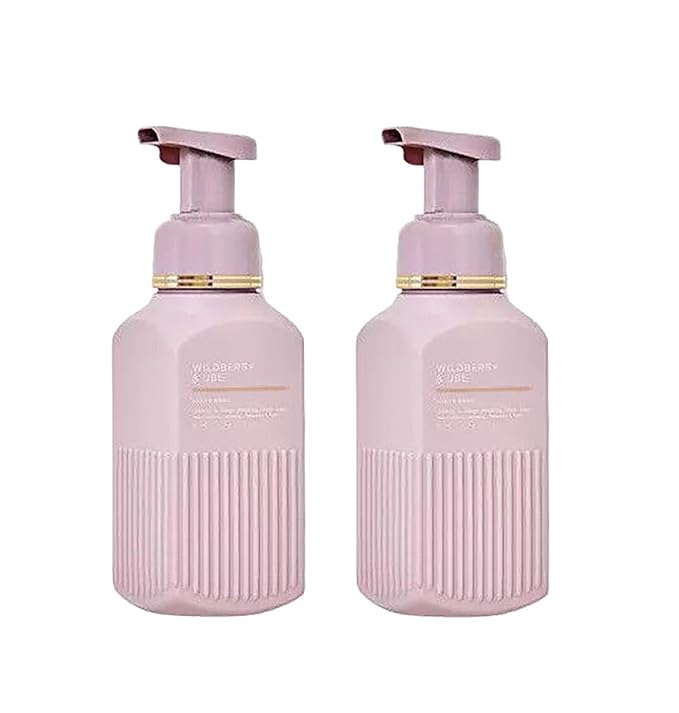Bath and Body Works Gentle Foaming Hand Soap 8.75 Ounce 2-Pack (WIldberry & Ube)