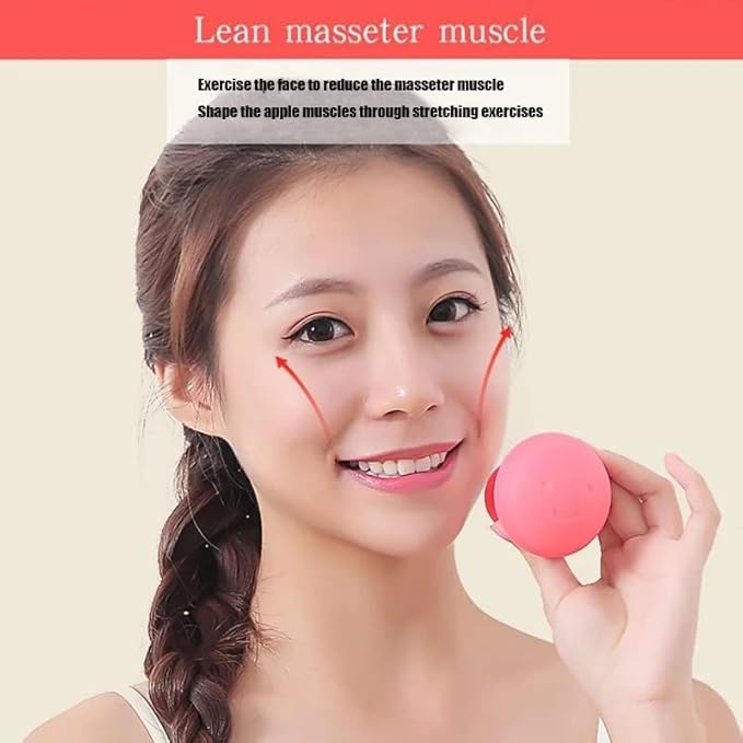 Face Exerciser, Facial Yoga for Skin Tighten Firm, Jaw Exerciser, Double Chin Breathing Exercise Device Jaw Face Slimmer for Women and Men
