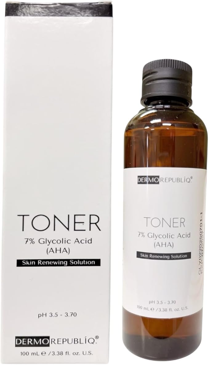 Dermorepubliq 7% Glycolic Acid (AHA) Skin Renewing Toner 100mL