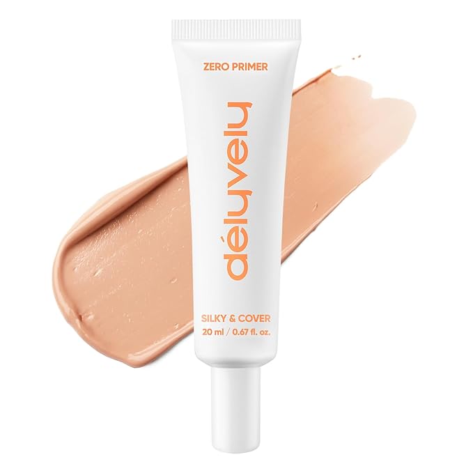 Zero Primer, K Beauty Face Primer with Pore Minimizer, Oil & Shine Control, Matte Blurring Finish, Smooths Fine Lines & Wrinkles, Long-Lasting Makeup for Oily Skin, 20ml / 0.67 fl. oz