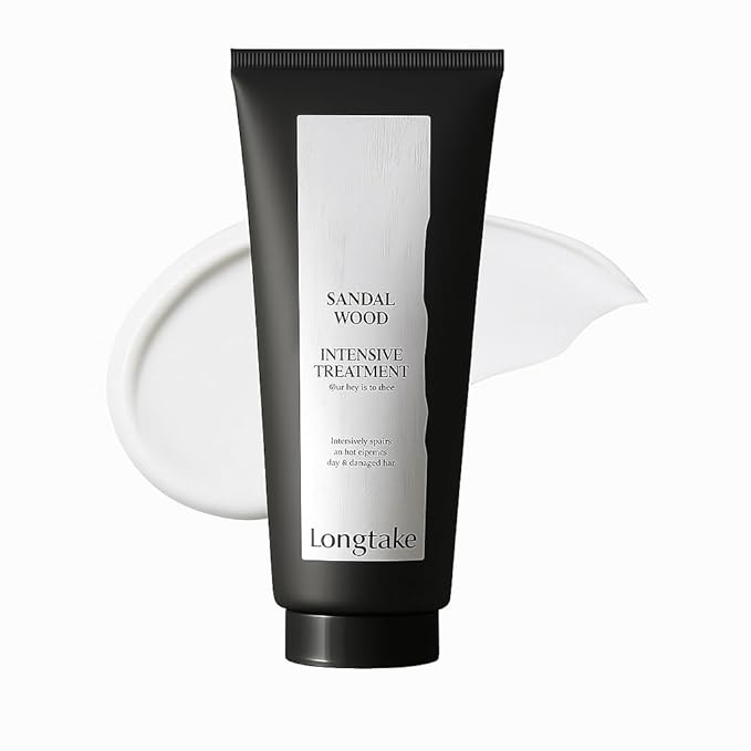 Sandalwood Intensive Hair Perfume Treatment 6.76 Fl OzㅣImproves softnessㅣ Anti-frizzㅣSplit end repairㅣFor All hair types
