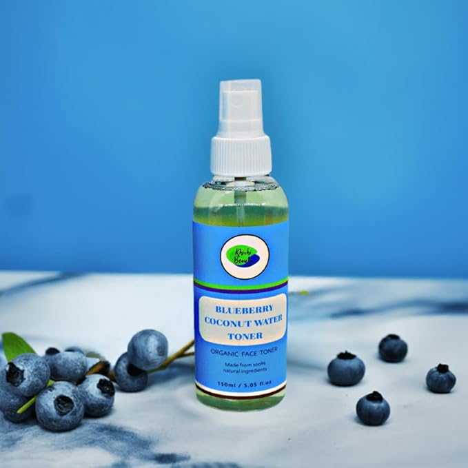 Blueberry Coconut Water Toner for Face and Neck | Anti-Aging Toner | Hydrating Toner | Moisturizing Toner