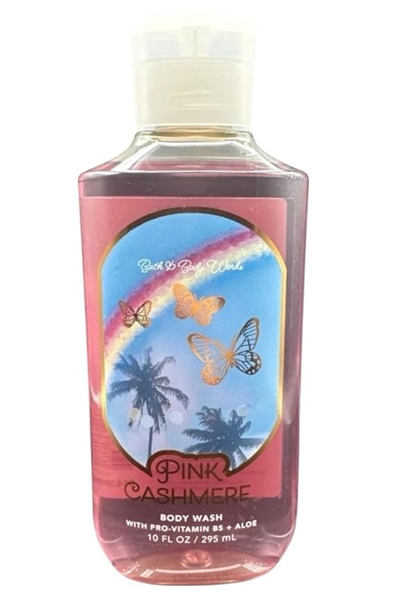 Bath & Body Works Pink Cashmere Body Wash Shower Gel 10 Ounce