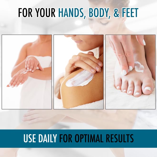 GLY MIRACLE Lightly Scented Non-Greasy Body Lotion, 16 oz High-Glycerin Hydration for Extremely Dry Skin, Hands, Feet & Body